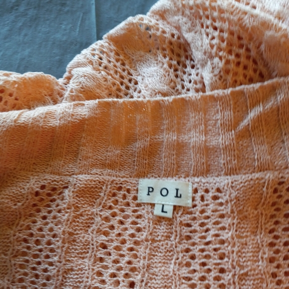 POL Boho Longline Open Cardigan Sweater Distressed Maxi Duster - Picture 7 of 9